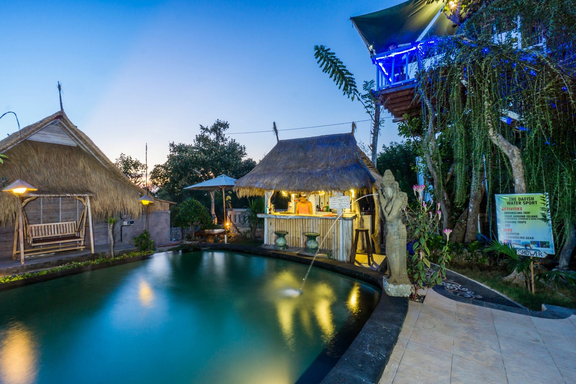 The Dafish Ceningan Hotel Ceningan Island Екстериор снимка